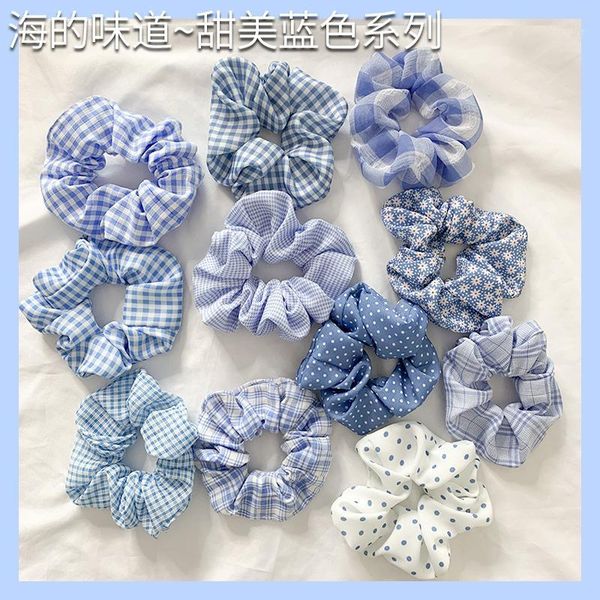 blue~ blue oceans of intestine hair band ins immortal girl's lattice accessories vintage french for tying1, Brown
blue~ blue oceans of intestine hair band ins immortal girl's lattice accessories vintage french for tying1, Brown