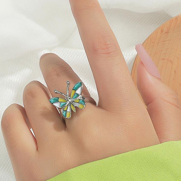 cluster rings fashion colorful butterfly animal design ring blue fire opal for women bohemian accessories jewelry wedding party gifts, Golden;silver
cluster rings fashion colorful butterfly animal design ring blue fire opal for women bohemian accessories jewelry wedding party gifts, Golden;silver
