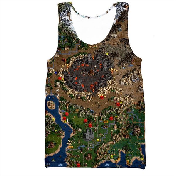 heroes of might and men magic 3 vest women fashion cool 3d printed summer casual harajuku style streetwear, White;black
heroes of might and men magic 3 vest women fashion cool 3d printed summer casual harajuku style streetwear, White;black