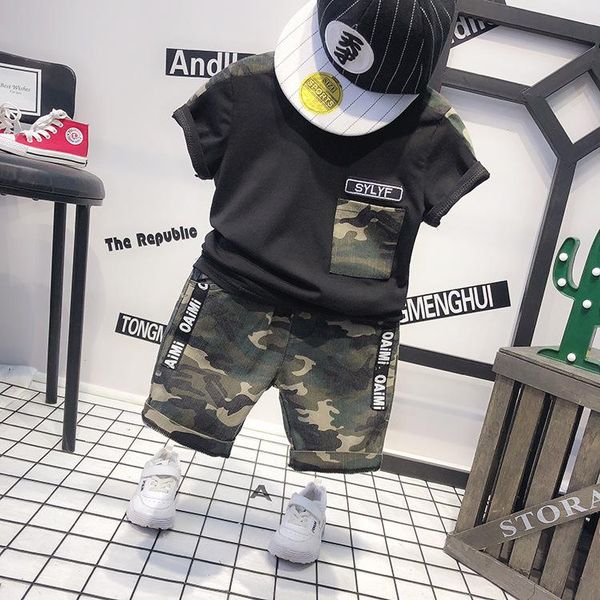 clothing sets baby boys 2021 summer children's camouflage sport suits kids short sleeve t shirt+shorts 2pcs 2-7y, White
clothing sets baby boys 2021 summer children's camouflage sport suits kids short sleeve t shirt+shorts 2pcs 2-7y, White