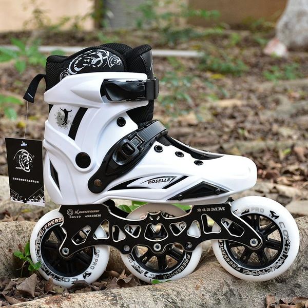 big roller skates men's speed skating university racing three-wheel flat shoes inline
big roller skates men's speed skating university racing three-wheel flat shoes inline