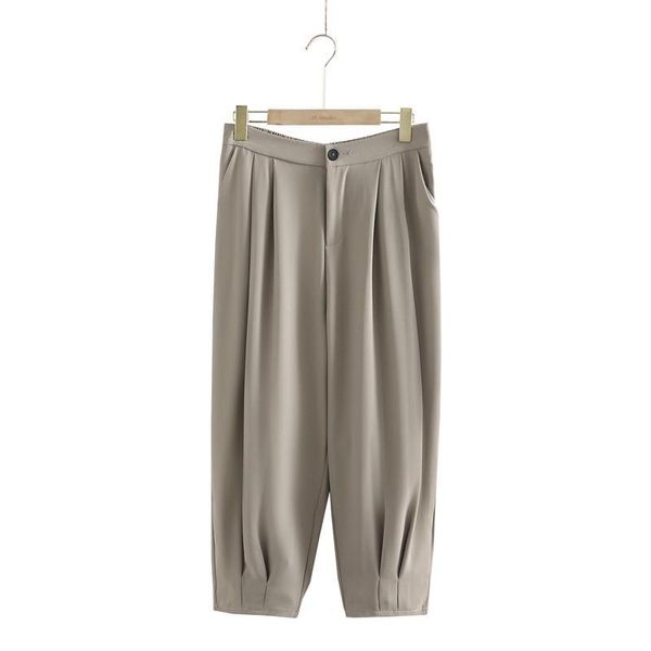 plus size pants black khaki xl-5xl women's elastic waist officewear ladies' solid elegant workwear ankle trousers
plus size pants black khaki xl-5xl women's elastic waist officewear ladies' solid elegant workwear ankle trousers
