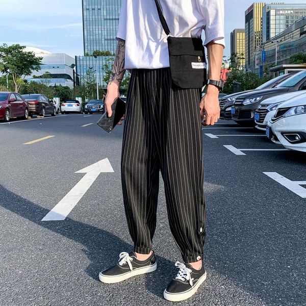 men's pants side pockets cargo harem 2021 ribbons black hip hop casual male joggers trousers fashion streetwear
men's pants side pockets cargo harem 2021 ribbons black hip hop casual male joggers trousers fashion streetwear