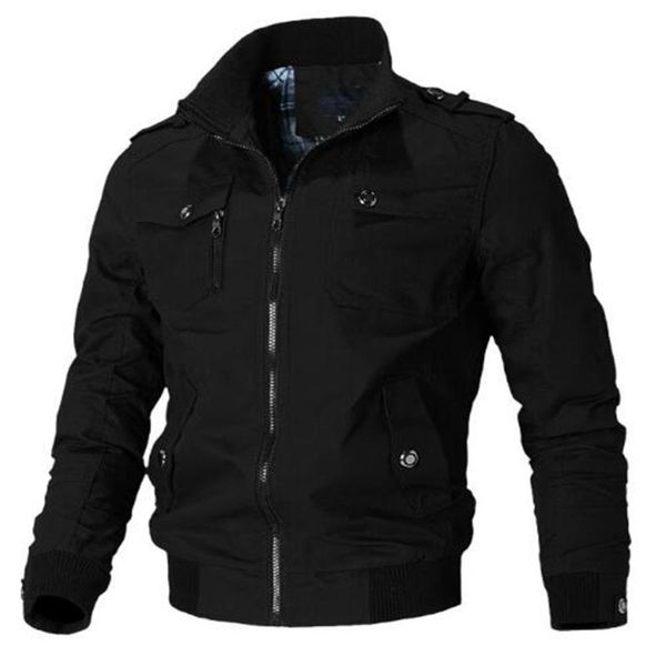 men's jackets spring and autumn jacket youth casual coat trend stand collar tooling outerwear coats, Black;brown
men's jackets spring and autumn jacket youth casual coat trend stand collar tooling outerwear coats, Black;brown