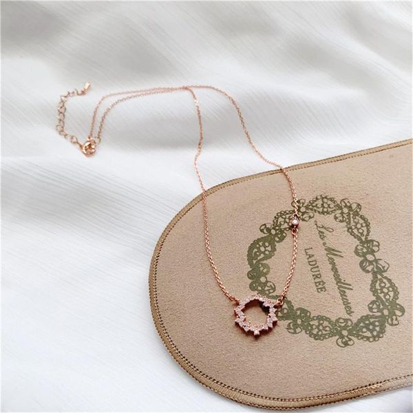 pendant necklaces geometric small circle chain necklace korean contracted clavicle women jewelry gifts, Silver
pendant necklaces geometric small circle chain necklace korean contracted clavicle women jewelry gifts, Silver