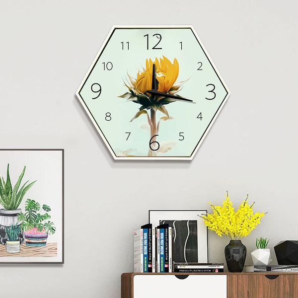 wall clocks creative hexagon clock, living room modern minimalism, fashion, super mute, bedroom clock
wall clocks creative hexagon clock, living room modern minimalism, fashion, super mute, bedroom clock