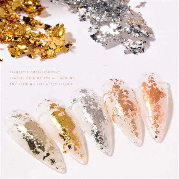 nail art decorations 1 box gold foil paper champagne silver ornament diy manicures decoration patch tools, Silver;gold
nail art decorations 1 box gold foil paper champagne silver ornament diy manicures decoration patch tools, Silver;gold