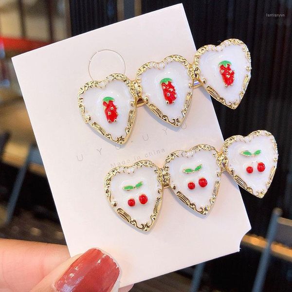 sweet heart shape cherry strawberry alloy barrettes women girls cute hairpins hair clips headband fashion accessories1
sweet heart shape cherry strawberry alloy barrettes women girls cute hairpins hair clips headband fashion accessories1