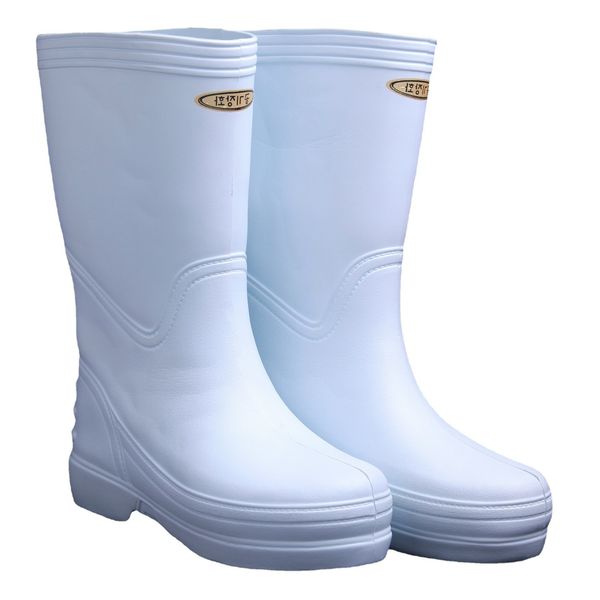 eva rain boots long tube white food shoes one-time injection molding men's large water, Black
eva rain boots long tube white food shoes one-time injection molding men's large water, Black