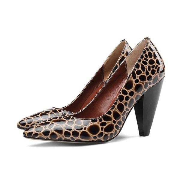 dress shoes lovirs women's pointed toe high heel patent leather pumps party ladies 9cm spike size 34-43, Black
dress shoes lovirs women's pointed toe high heel patent leather pumps party ladies 9cm spike size 34-43, Black