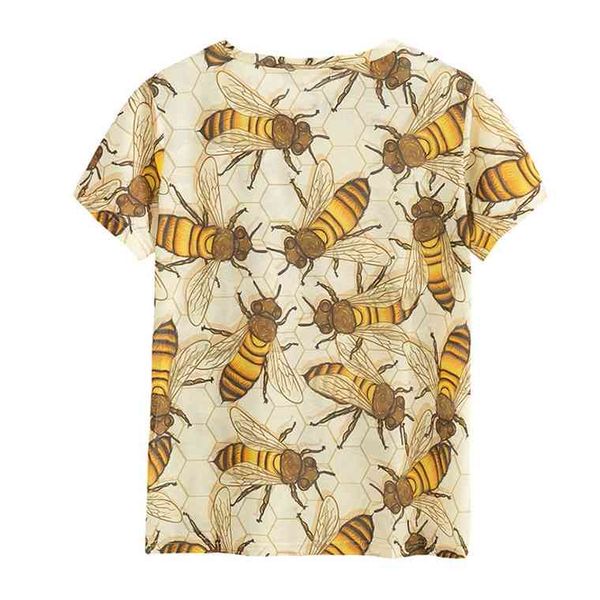 yolanda paz men/women 3d t shirts good quality fashion breathable comfort bee printing short sleeve o-neck tees, White
yolanda paz men/women 3d t shirts good quality fashion breathable comfort bee printing short sleeve o-neck tees, White