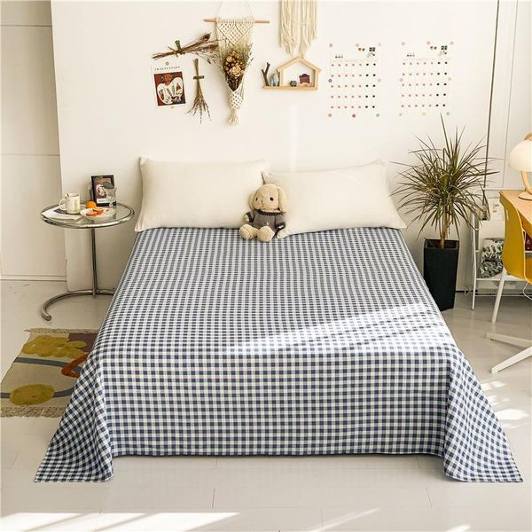sheets & sets blue grid reactive printing bed flat sheet set skin-friendly with case cotton kids adults sleeping
sheets & sets blue grid reactive printing bed flat sheet set skin-friendly with case cotton kids adults sleeping
