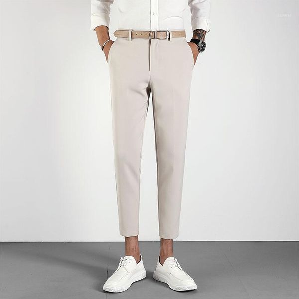 summer light grey elegant pants man slim fit khaki cropped social club black skinny classic office trousers mens gentleman men's
summer light grey elegant pants man slim fit khaki cropped social club black skinny classic office trousers mens gentleman men's