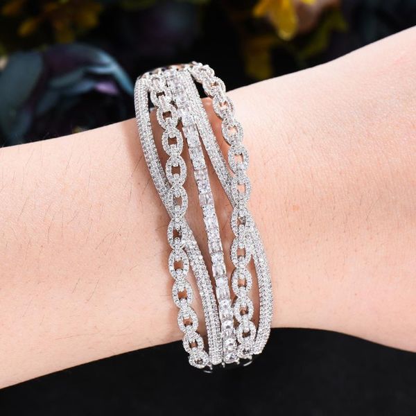 bangle godki luxury stackable trendy sweet romantic for women wedding cubic zircon crystal cz dubai bracelet party jewelry 2021, Black
bangle godki luxury stackable trendy sweet romantic for women wedding cubic zircon crystal cz dubai bracelet party jewelry 2021, Black
