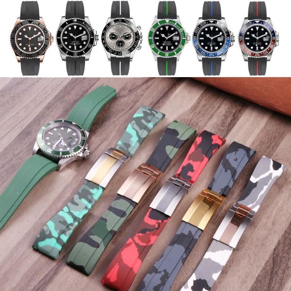 watch bands 20mm nature silicone rubber watchband quality strap special for ee ef sub mariner day tona gmt oyster colorful tools, Black;brown
watch bands 20mm nature silicone rubber watchband quality strap special for ee ef sub mariner day tona gmt oyster colorful tools, Black;brown