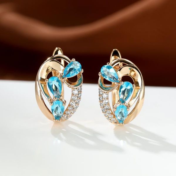 stud dainty aqua blue purple zircon earrings for women rose gold hollow oval clips cute animal shape design birthday gift, Golden;silver
stud dainty aqua blue purple zircon earrings for women rose gold hollow oval clips cute animal shape design birthday gift, Golden;silver