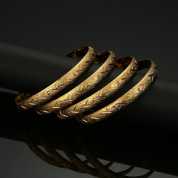 fashion gold color 4pcs luxury bangles ethiopian african women dubai bracelet wedding jewelry, Black
fashion gold color 4pcs luxury bangles ethiopian african women dubai bracelet wedding jewelry, Black
