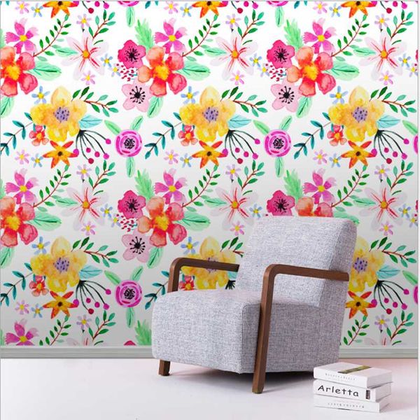 wallpapers peeling paste hand-painted watercolor seamless fresh flower wood self-adhesive wallpaper living room home decoration film
wallpapers peeling paste hand-painted watercolor seamless fresh flower wood self-adhesive wallpaper living room home decoration film
