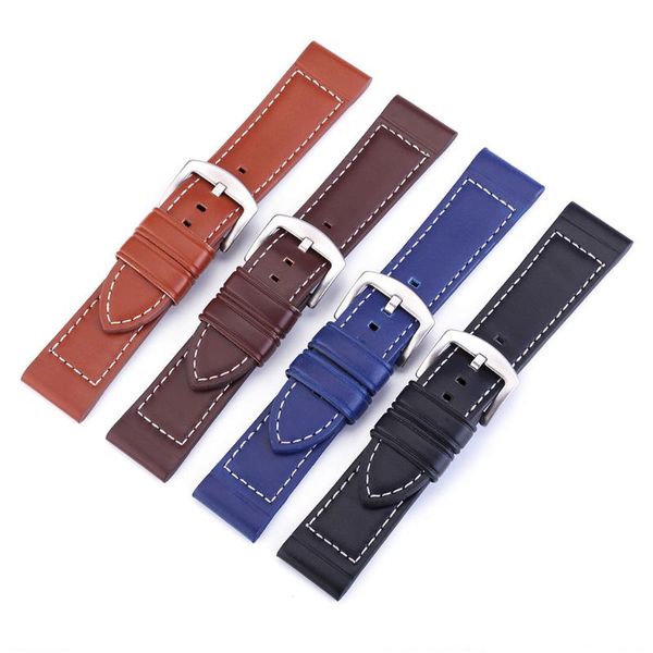watch bands 18mm 20mm 22mm 24mm genuine leather watchband men women stainless steel buckle strap brown blue bracelet wrist band, Black;brown
watch bands 18mm 20mm 22mm 24mm genuine leather watchband men women stainless steel buckle strap brown blue bracelet wrist band, Black;brown