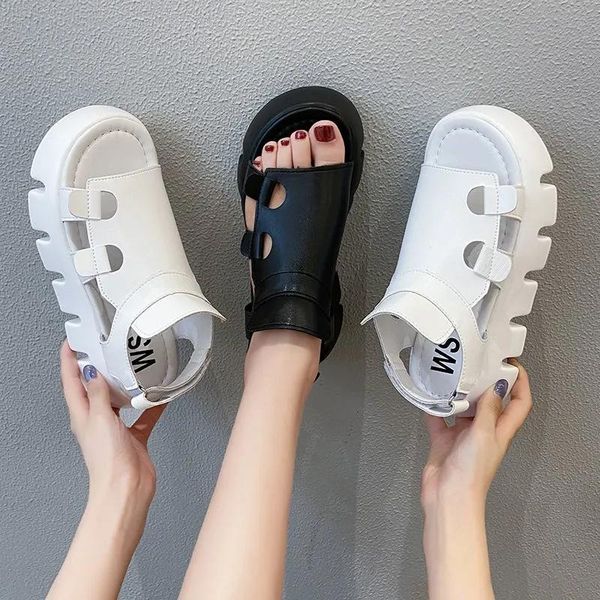 sandals platform women muffin wedge heels shoes female height increaming buckle thick soled beach balck white eu 35-40, Black
sandals platform women muffin wedge heels shoes female height increaming buckle thick soled beach balck white eu 35-40, Black