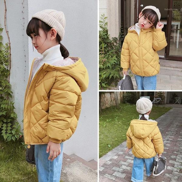 down coat children's solid color plaid parkas girls boys cotton hooded jacket kids baby casual coats korean style cute outerwear 3-7y1, Blue;gray
down coat children's solid color plaid parkas girls boys cotton hooded jacket kids baby casual coats korean style cute outerwear 3-7y1, Blue;gray