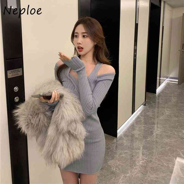 neploe hlater strapless shoulder knit dress women high waist hip skinny solid vestidos spring draped robe 210510, Black;gray
neploe hlater strapless shoulder knit dress women high waist hip skinny solid vestidos spring draped robe 210510, Black;gray