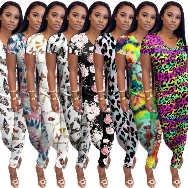 women's summer fashion street wear v neck short sleeve printed and full length pants 2 piece sets tracksuits, Gray
women's summer fashion street wear v neck short sleeve printed and full length pants 2 piece sets tracksuits, Gray
