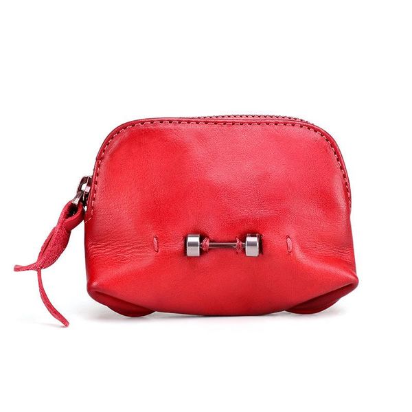 wallets 2021 leather zipper creative coin purse card bag mini leisure wallet retro solid color, Red;black
wallets 2021 leather zipper creative coin purse card bag mini leisure wallet retro solid color, Red;black