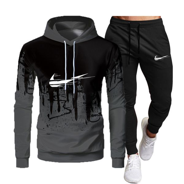 men's tracksuits autumn and winter sets hoodies+pants pattern sport suits casual sweatshirts tracksuit brand sportswears-3xl kuxy, Gray
men's tracksuits autumn and winter sets hoodies+pants pattern sport suits casual sweatshirts tracksuit brand sportswears-3xl kuxy, Gray