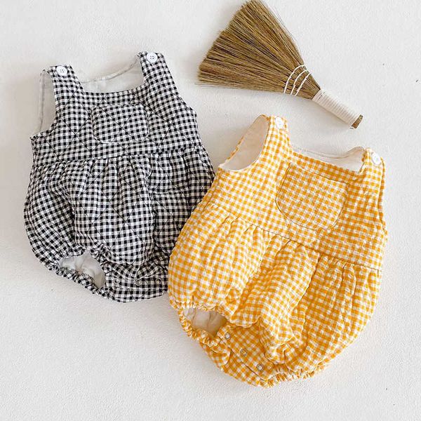 infant girl boy sleeveless grid jumpsuit knitting braces rompers newborn baby girls boys thicken clothes, Blue
infant girl boy sleeveless grid jumpsuit knitting braces rompers newborn baby girls boys thicken clothes, Blue