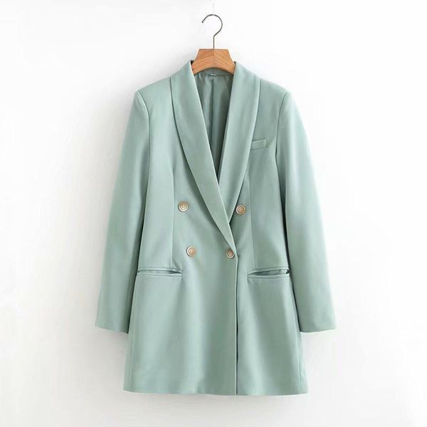 autumn women fashion office wear blazers coat vintage long sleeve double breasted loose female outerwear chic suit ah312 women's suits, White;black
autumn women fashion office wear blazers coat vintage long sleeve double breasted loose female outerwear chic suit ah312 women's suits, White;black