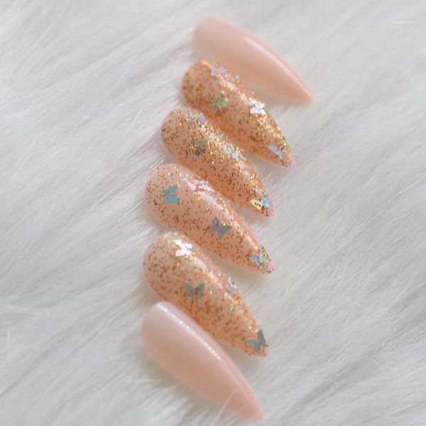24pcs high-end fashion handmade crystal diamond long pointed fake nails light pink1, Red;gold
24pcs high-end fashion handmade crystal diamond long pointed fake nails light pink1, Red;gold