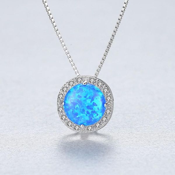 pendants s925 all-body sterling silver items european and american multi-color round opal opel necklace, Black
pendants s925 all-body sterling silver items european and american multi-color round opal opel necklace, Black