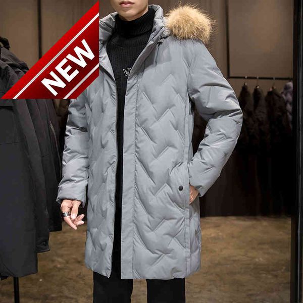 90% white duck down padded men's winter warm jacket 2021 new fur hooded windbreaker outwear black grey thicken long coats
90% white duck down padded men's winter warm jacket 2021 new fur hooded windbreaker outwear black grey thicken long coats