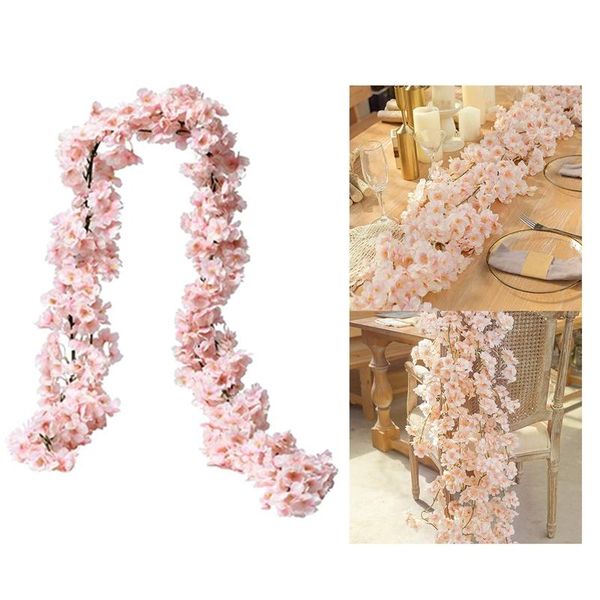 decorative flowers & wreaths artificial cherry blossom garland hanging vine silk wedding party decor
decorative flowers & wreaths artificial cherry blossom garland hanging vine silk wedding party decor