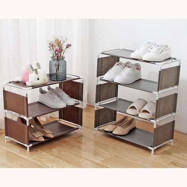 3/4 layers dustproof shoes rack non-woven fabric shoe stands organizer closet home storage holders shelf cabinet clothing & wardrobe
3/4 layers dustproof shoes rack non-woven fabric shoe stands organizer closet home storage holders shelf cabinet clothing & wardrobe