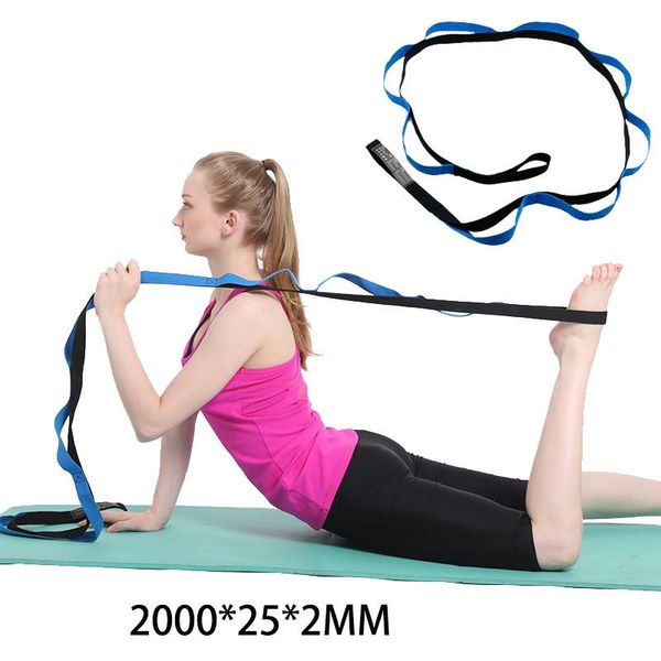 gym fitness yoga pilates stretch strap belt physical training resistance body building blue bands
gym fitness yoga pilates stretch strap belt physical training resistance body building blue bands