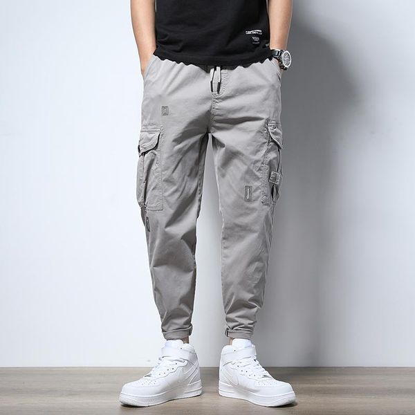 men's pants cargo men fashion trends multiple pocket eltile loose leisure trousers work, Black
men's pants cargo men fashion trends multiple pocket eltile loose leisure trousers work, Black