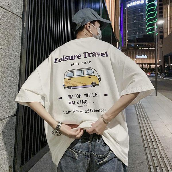 hong kong fashion men's short sleeve trend versatile brand ins harajuku t-shirt loose summer 5 / t-shirts, White;black
hong kong fashion men's short sleeve trend versatile brand ins harajuku t-shirt loose summer 5 / t-shirts, White;black