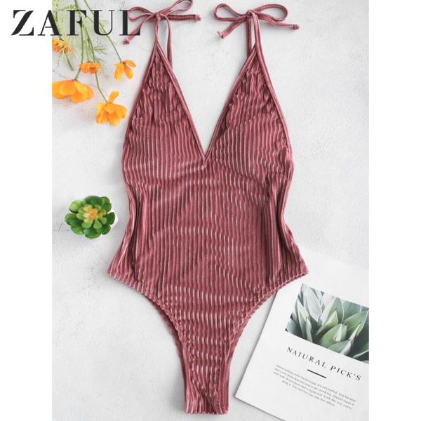 one-piece suits zaful velvet ribbed backless swimsuit tie padded one piece swimwear high cut cami bikini 2021 summer women beachwear
one-piece suits zaful velvet ribbed backless swimsuit tie padded one piece swimwear high cut cami bikini 2021 summer women beachwear