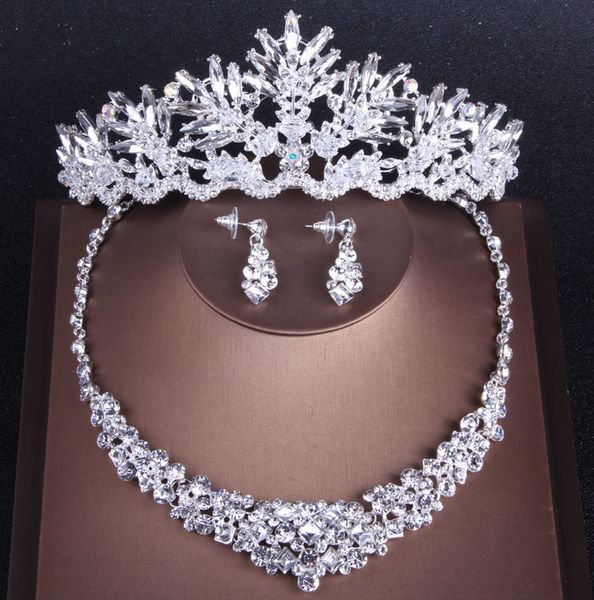 jewelry sets luxury sparkling crystal leaves bridal set rhinestone tiaras crown necklace earrings wedding african beads, Black
jewelry sets luxury sparkling crystal leaves bridal set rhinestone tiaras crown necklace earrings wedding african beads, Black