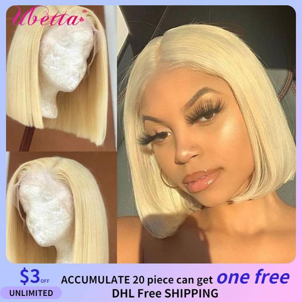 lace wigs 613 blonde bob 4x4 closure short wig brazilian remy straight human hair front for women, Black;brown
lace wigs 613 blonde bob 4x4 closure short wig brazilian remy straight human hair front for women, Black;brown