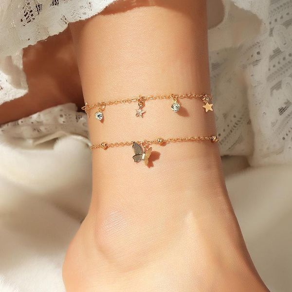 anklets ins summer beach fashion butterfly anklet rhinestone boho bracelet on leg chain for women barefoot jewelry, Red;blue
anklets ins summer beach fashion butterfly anklet rhinestone boho bracelet on leg chain for women barefoot jewelry, Red;blue