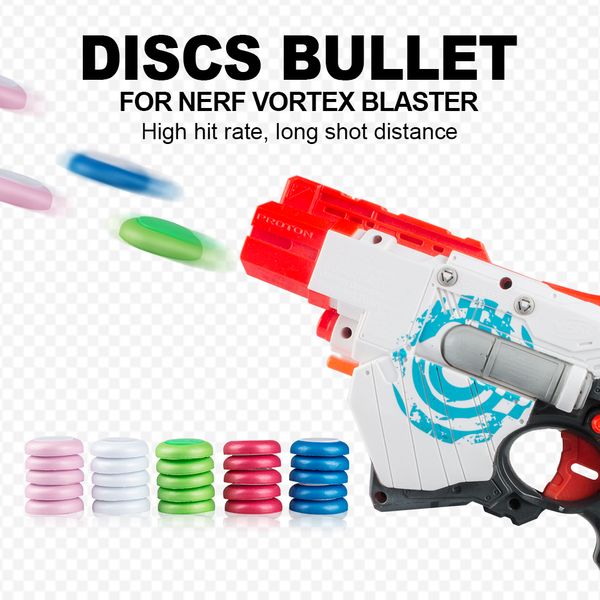 25Pcs Refill Discs Bullet for NERF VORTEX Blaster PRAXIS NITRON VIGILON PROTON for Nerf Series Blasters Xmas Kid Children Gift
25Pcs Refill Discs Bullet for NERF VORTEX Blaster PRAXIS NITRON VIGILON PROTON for Nerf Series Blasters Xmas Kid Children Gift