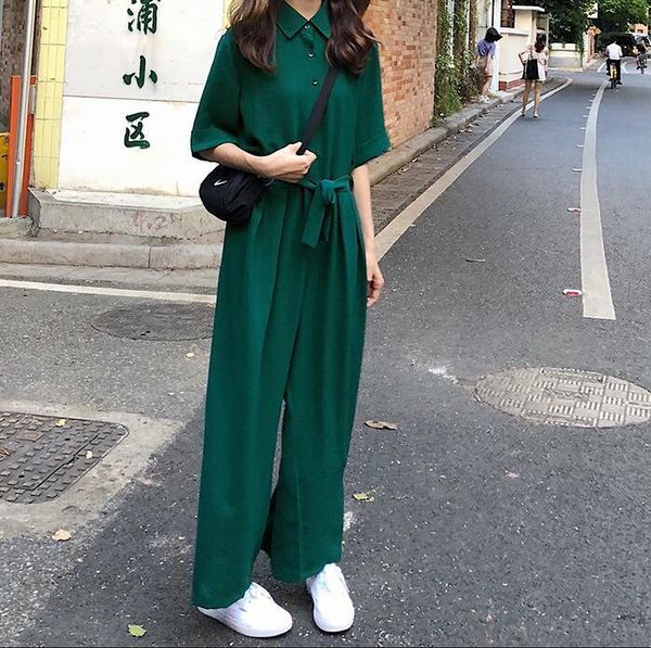 women's jumpsuits & rompers 2021 hip hop loose tooling wide leg pants retro thin tie jumpsuit trousers, Black;white
women's jumpsuits & rompers 2021 hip hop loose tooling wide leg pants retro thin tie jumpsuit trousers, Black;white