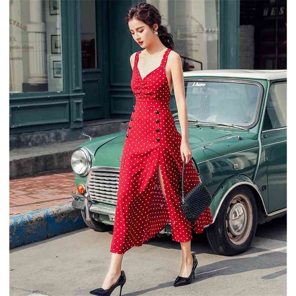 women dress v-neck halter strapless holiday polka dot split long female summer backless criss-cross vestido plus size 210601, Black;gray
women dress v-neck halter strapless holiday polka dot split long female summer backless criss-cross vestido plus size 210601, Black;gray