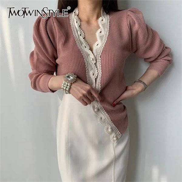 casual hit color sweater for women v neck long sleeve patchwork lace korean chic sweaters female fashion 210524, White;black
casual hit color sweater for women v neck long sleeve patchwork lace korean chic sweaters female fashion 210524, White;black