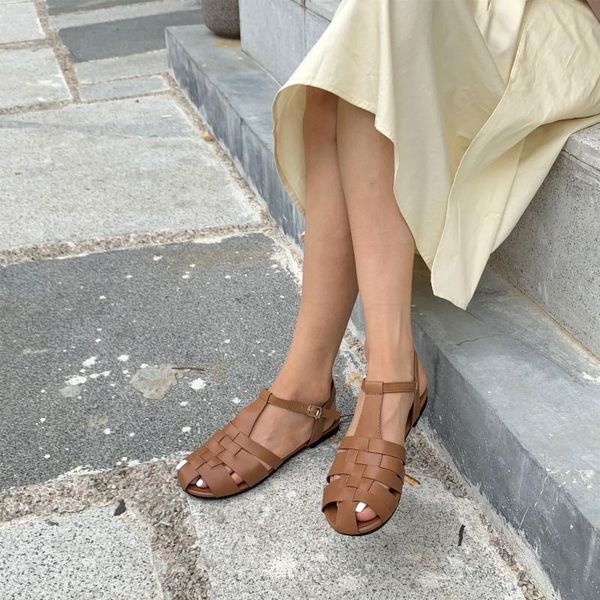 vintage weaving narrow band sandals women cover toe knitted flats slippers fairy style t-strap buckle woven rome sandalias mujer, Black
vintage weaving narrow band sandals women cover toe knitted flats slippers fairy style t-strap buckle woven rome sandalias mujer, Black