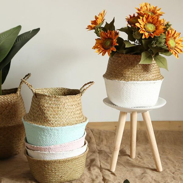planters & pots s/m/l/xl folding handmade woven flower pot planter seagrass stylish storage basket garden baskets office home decoration
planters & pots s/m/l/xl folding handmade woven flower pot planter seagrass stylish storage basket garden baskets office home decoration