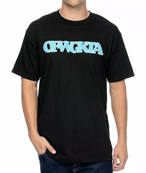 odd future ofwgkta turquoise logo t-shirt nwt 100% authentic, White;black 
odd future ofwgkta turquoise logo t-shirt nwt 100% authentic, White;black